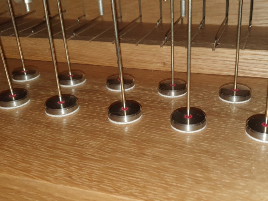 Schimmelbefall in der Orgel