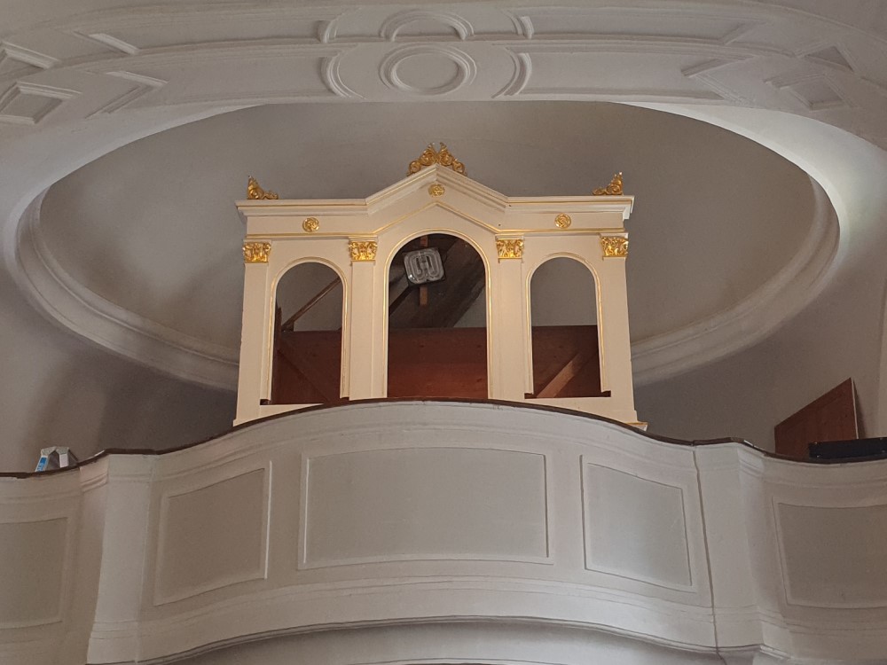 Orgel ohne Prospekt